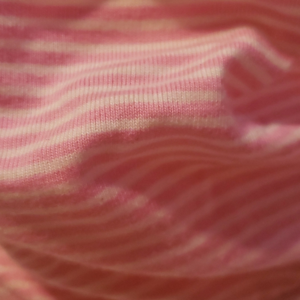 PINK Victoria's Secret Pink and White Striped Bra - Picture 2 of 3